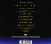 Vangelis – Light & Shadow | 5053105842629 | extra productbeeld