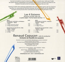 Capucon, Renaud – The Four Seasons - Chevalier | 5054197245541 | extra productbeeld