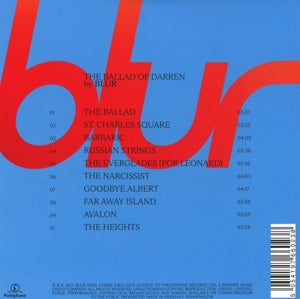 Blur – The Ballad of Darren | 5054197660238 | extra productbeeld