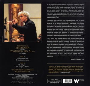 Rattle, Simon & Wiener Philharmoniker – Beethoven: Symphony No. 5 | 5054197661525 | extra productbeeld