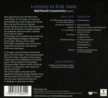 Chamayou, Bertrand – Letter(S) To Erik Satie | 5054197696442 | extra productbeeld