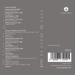 Kaplan, David – Quasi Una Fantasia | 5060282610125 | extra productbeeld