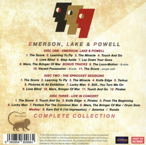 Emerson, Lake & Powell – The Complete Collection | 5060854800664 | extra productbeeld