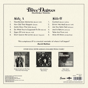 Three Degrees – Heartbroken Memories | 5061110805423 | extra productbeeld