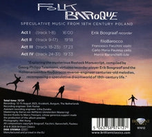 Bosgraaf, Erik & Filobarocco – Folk Baroque | 5063758974127 | extra productbeeld