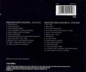 Joel, Billy – Greatest Hits Volume I & Volume Ii | 5099749119123 | extra productbeeld
