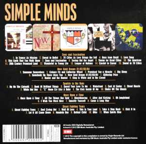Simple Minds – 5 Album Set | 5099997299424 | extra productbeeld