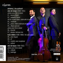 Trio Spilliaert – Alchemy: Alex De Taeye & Lucie Vellere | 5412217046682 | extra productbeeld
