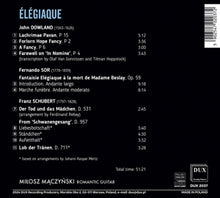 Maczynski , Milosz – Elegiaque | 5902547020372 | extra productbeeld