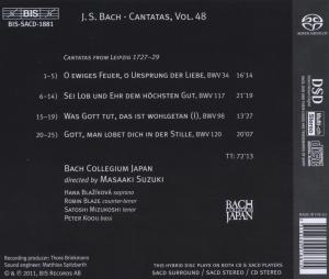 Zimmermann, Frank Peter – Cantatas Vol.48 | 7318599918815 | extra productbeeld