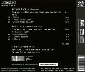 Martinu – Cello Concertos | 7318599921570 | extra productbeeld
