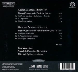 Collins, Michael – Adolph von Henselt - Hans von Bronsart: Piano Concertos | 7318599927152 | extra productbeeld