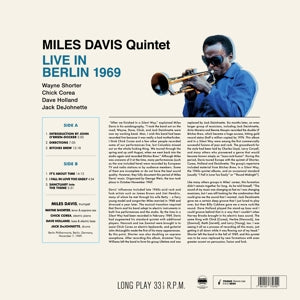 Miles Davis Quintet – Live In Berlin 1969 | 7451107770700 | extra productbeeld