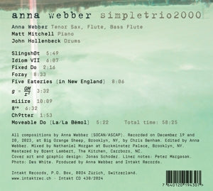 Webber, Anna – Simpletrio2000 | 7640120194307 | extra productbeeld