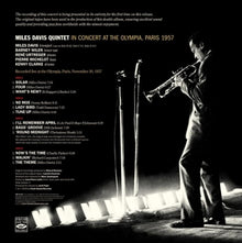 Miles Davis Quintet – In Concert At the Olympia, Paris 1957 | 8427328489010 | extra productbeeld
