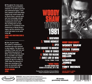 Shaw, Woody -Quintet- – Tokyo '81 | 8435395502198 | extra productbeeld