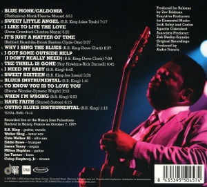 King, B.B. – In France: Live At the 1977 Nancy Jazz Pulsations Festival | 8435395504574 | extra productbeeld