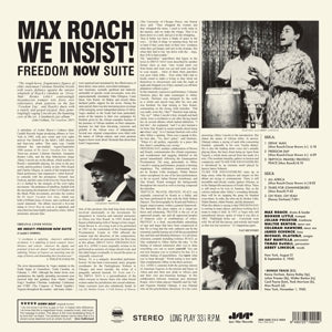 Roach, Max – We Insist! Freedom Now Suite | 8435723700050 | extra productbeeld