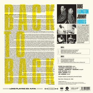 Ellington, Duke – Back To Back | 8435723700210 | extra productbeeld