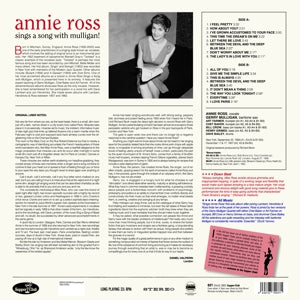 Ross, Annie & Gerry Mulligan – Sings a Song With Mulligan | 8435723700371 | extra productbeeld