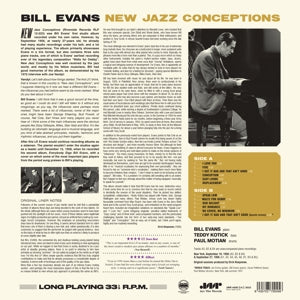 Evans, Bill – New Jazz Conceptions | 8435723700456 | extra productbeeld