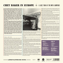 Baker, Chet – In Europe - a Jazz Tour of the Nato Countries | 8435723700494 | extra productbeeld