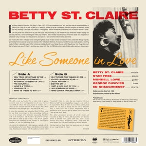 St. Claire, Betty – Like Someone In Love: At Basin Street | 8435723700685 | extra productbeeld