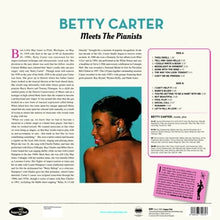Carter, Betty – Meets the Pianists | 8435723700753 | extra productbeeld