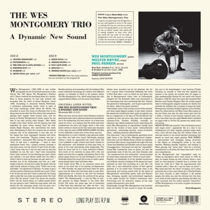 Montgomery, Wes – Wes Montgomery Trio | 8435723700814 | extra productbeeld