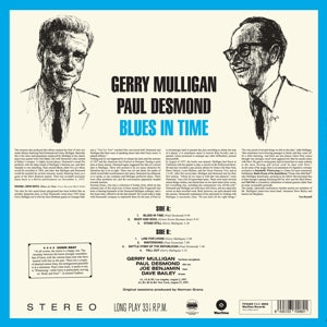Mulligan, Gerry & Paul Desmond – Blues In Time | 8435723700821 | extra productbeeld