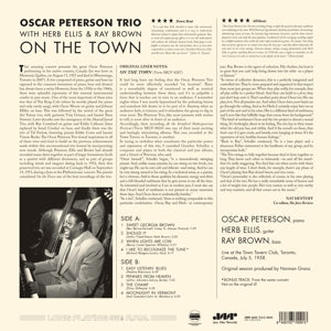 Oscar Peterson Trio – On the Town | 8435723700913 | extra productbeeld
