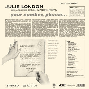 London, Julie – Your Number, Please... | 8435723700920 | extra productbeeld