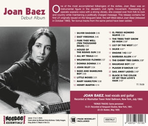 Baez, Joan – Debut Album | 8435723701163 | extra productbeeld