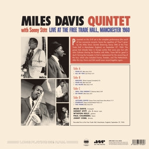 Miles Davis Quintet – With Sonny Stitt: Live At the Free Trade Hall, Manchester 1960 | 8435723701323 | extra productbeeld