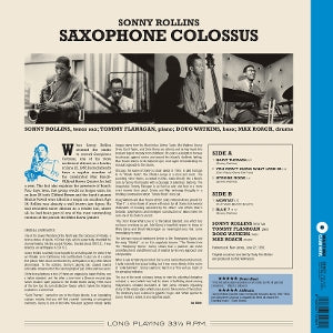 Rollins, Sonny – Saxophone Colossus | 8435723701804 | extra productbeeld