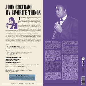 Coltrane, John – My Favorite Things | 8435723702092 | extra productbeeld