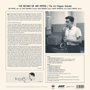 Pepper, Art – The Return of Art Pepper | 8435723702221 | extra productbeeld