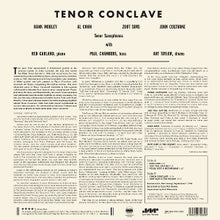 Mobley, Hank & John Coltrane – Tenor Conclave | 8435723702306 | extra productbeeld