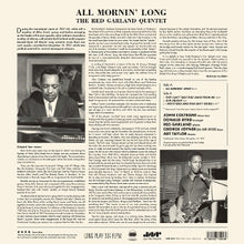 Red Garland Quintet – All Morning' Long | 8435723702436 | extra productbeeld