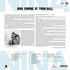 Simone, Nina – At Town Hall | 8436028691050 | extra productbeeld