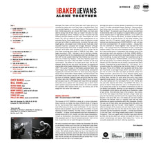 Baker, Chet & Bill Evans – Alone Together | 8436028691074 | extra productbeeld