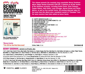 Goodman, Benny -Quintet- & Orchestra – Happy Session | 8436028691425 | extra productbeeld