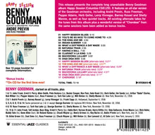 Goodman, Benny -Quintet- & Orchestra – Happy Session | 8436028691425 | extra productbeeld