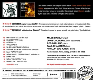 Davis, Miles – Cookin With the Miles Davis Quintet | 8436028691685 | extra productbeeld