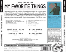 Coltrane, John – My Favorite Things | 8436028696635 | extra productbeeld
