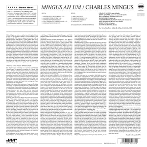 Mingus, Charles – Mingus Ah Hum | 8436028696819 | extra productbeeld