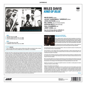 Davis, Miles – Kind of Blue | 8436028696857 | extra productbeeld