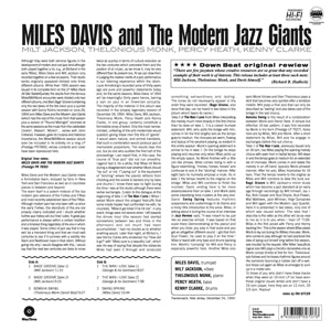 Davis, Miles & Modern Jazz Quartet – Complete All Star Recording 24 December 1954 | 8436028697076 | extra productbeeld