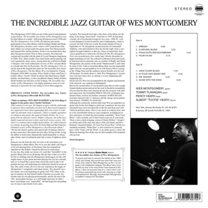 Montgomery, Wes – Incredible Jazz Guitar | 8436028697557 | extra productbeeld