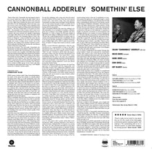 Adderley, Cannonball – Somethin' Else | 8436028698370 | extra productbeeld